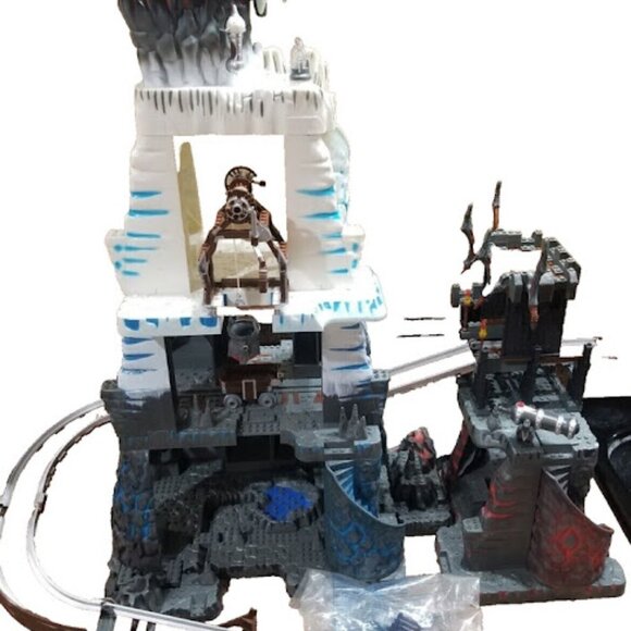 Mega Bloks Fire & Ice Dragon Vorgan Ice Fang Ship Fire And Ice Dragon Mountain - Picture 3 of 7